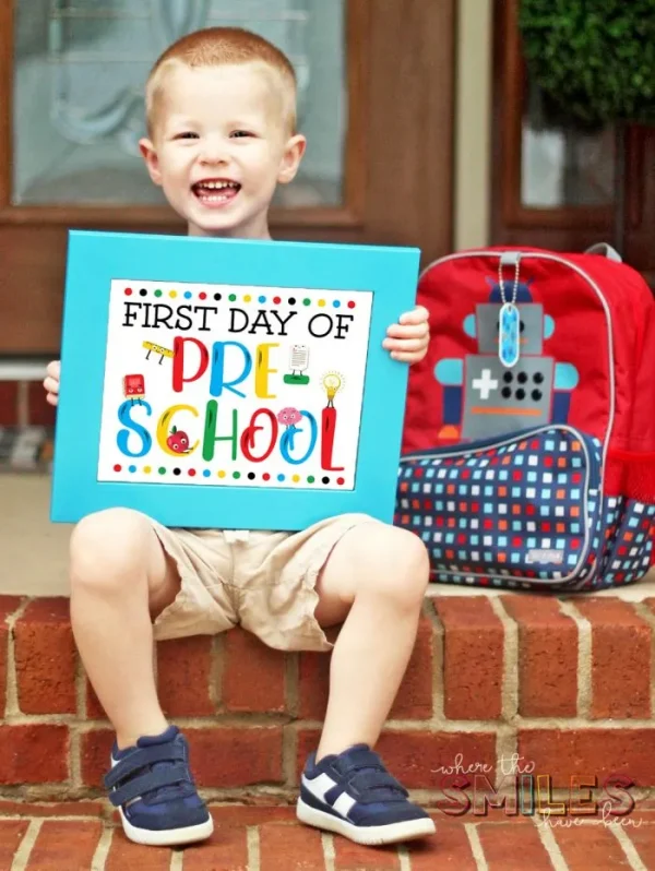 My First Day of School