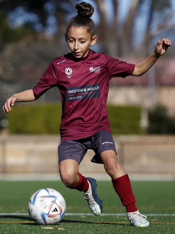 10-year-old Aussie girl scored a win with global soccer scouts