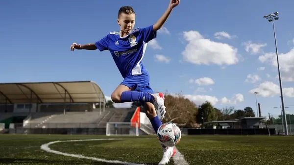 Ten-Year-Old Soccer Star at Sydney