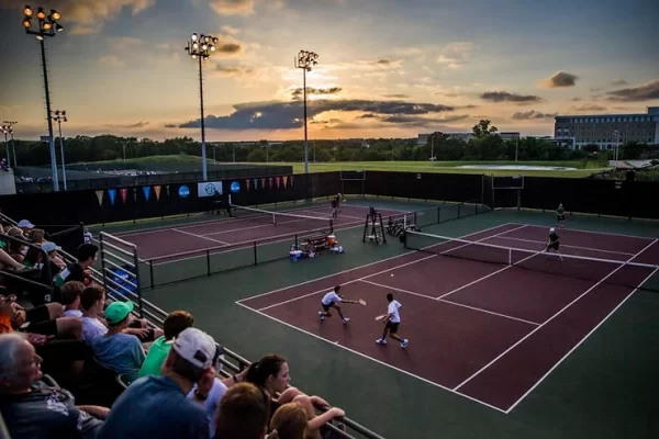 High school tennis tournament