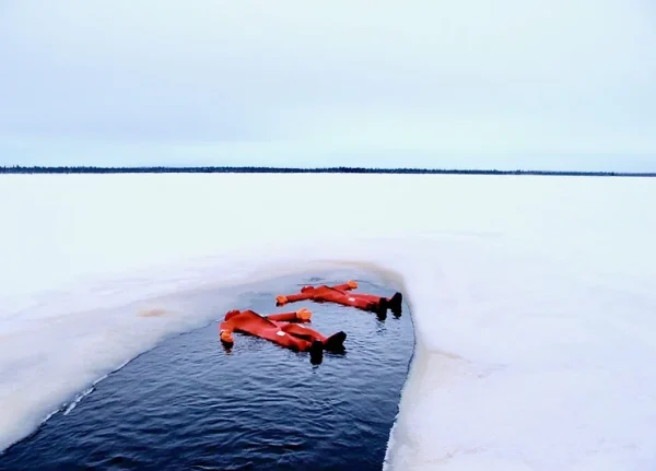 Floating on the Ice