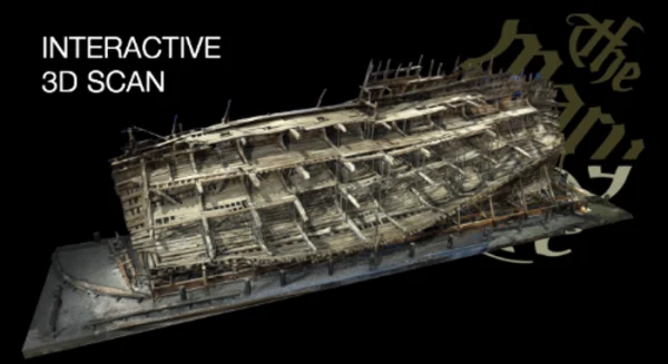 A 3D Scan of a Legendary Ship