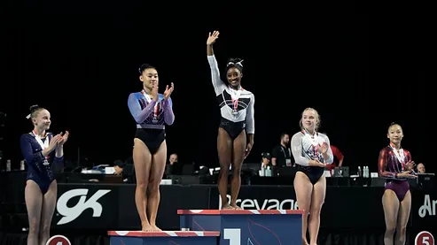 Simone Biles Prevails the US Classic in Return to Gymnastics after 2-year Layoff