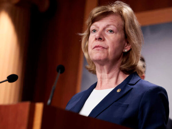 Democratic Senator Tammy Baldwin fights for Republican support on the Respect for Marriage act.