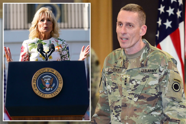 Army suspends three-star general because of a Twitter post mocking Jill Biden