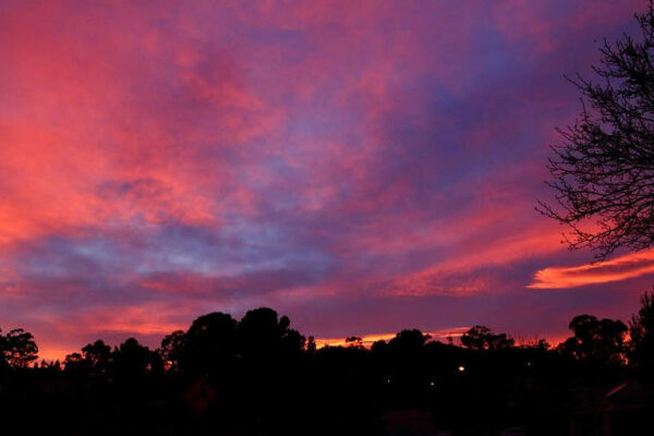 The surprising secret behind the pink sky in Australia