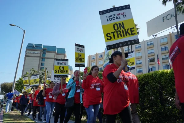 L.A. Workers Strike on Fourth of July