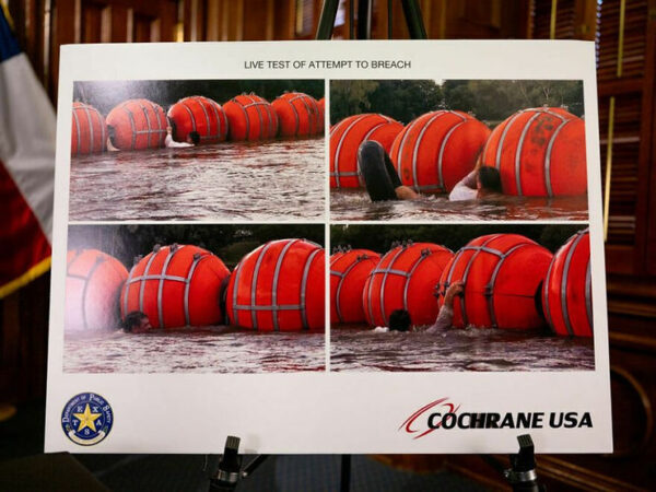 Texas Plan to Install Floating Barrier Between the U.S. and Mexico