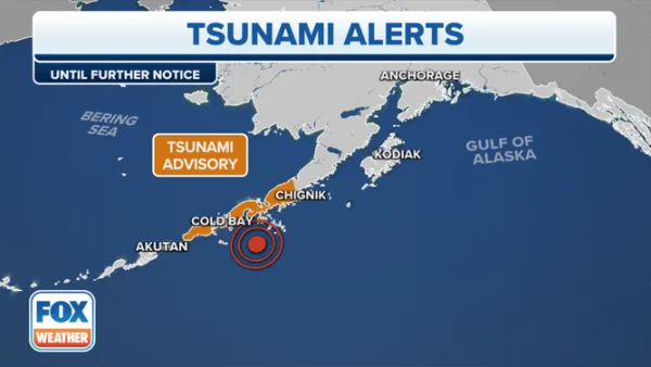 7.2-Magnitude Earthquake Strikes Near Alaska Peninsula, Prompting Brief Tsunami Warning