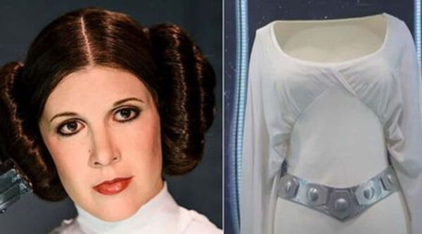 An original Princess Leia dress, expected to fetch $2 million at auction, went unsold