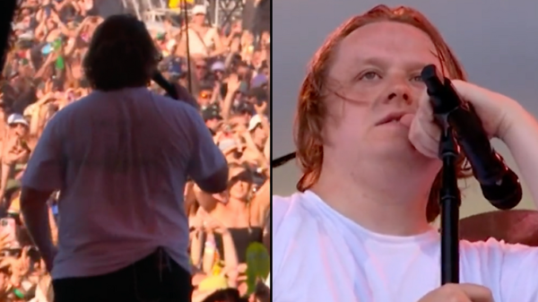 Lewis Capaldi Receives Singing Support From Huge Crows