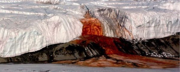 Antarctic “Blood Falls” Mystery Finally Solved