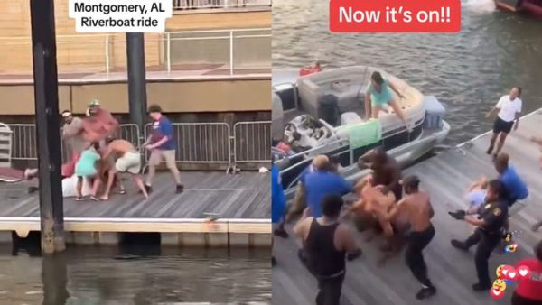 Riverfront Fight Breaks Out in Alabama