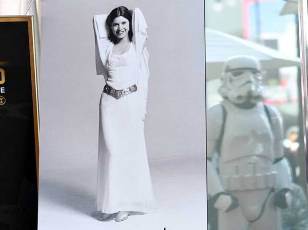 An Original Princess Leia Dress Put up at Auction Fails to Sell