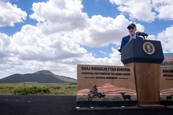 President Biden Creates a New National Monument in Grand Canyon