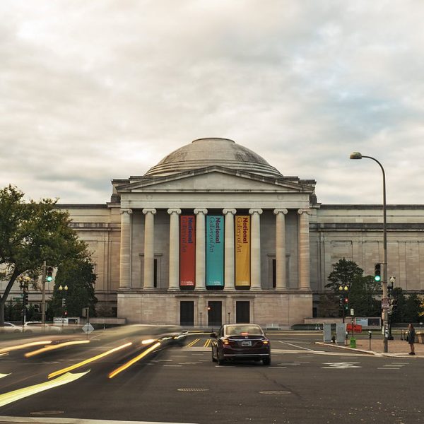 Visiting the National Art Gallery in Washington, D.C