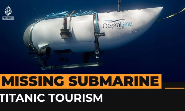 Titanic Expedition Submarine carrying 5 Passengers gets Lost at Sea