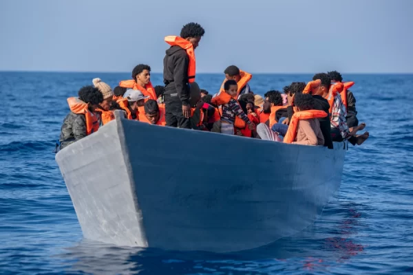 Migrants Board Fishing Trawler and Find themselves in Sink or Swim Situation