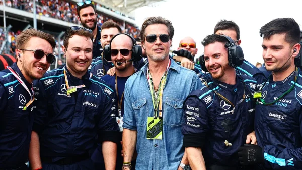 Formula One Film Starring Brad Pitt is Shooting at Formula One Tracks