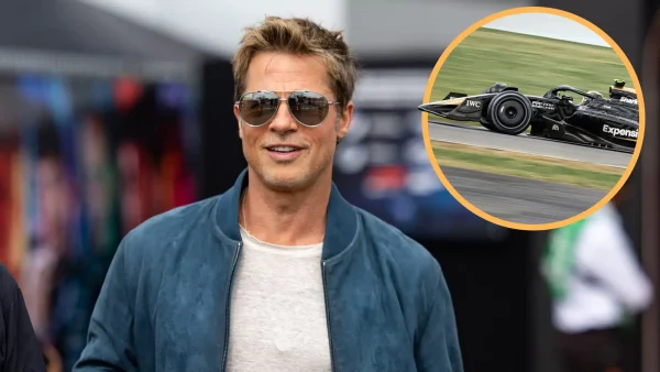 FORMULA 1 MOVIE IN THE MAKING WITH BRAD PITT