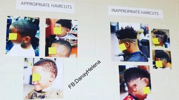 Students Break School Dressing and Hairstyle Rules