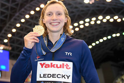 Katie Ledecky Makes History Again, Beating Michael Phelps’ Record of Individual World Titles