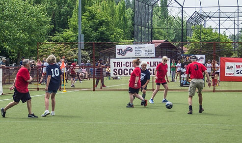 Walking soccer, a British import, has many American players cheering