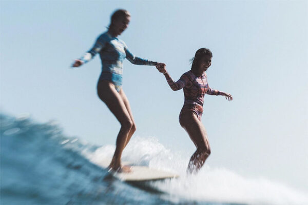 Girls and Women Surfing a New Wave of Usually Male Dominant Sports