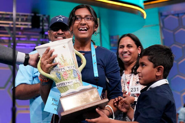 National Spelling Bee Won by Harini Logan Has First-Ever Spell-off