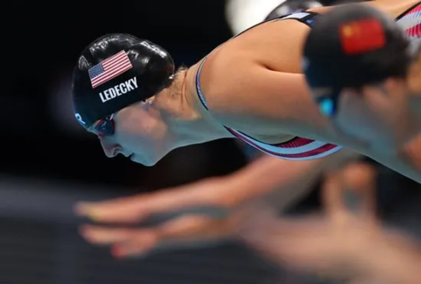 Ledecky Wins Another Gold Medal and Gains A New Rival