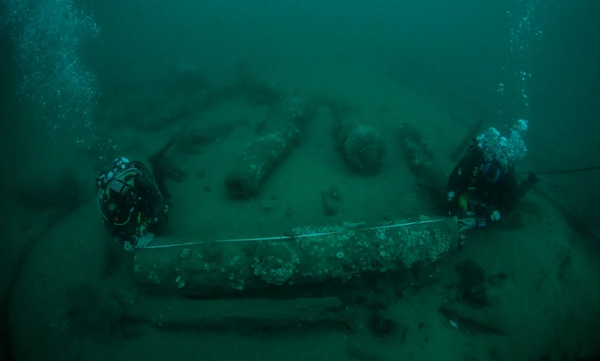 Discover of HMS Gloucester shipwreck