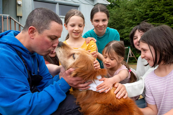 Blind, Old Dog found in Alaska 3 Weeks After Wandering Off