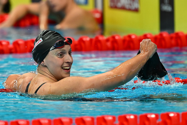 Katie Ledecky wins 400 gold once more