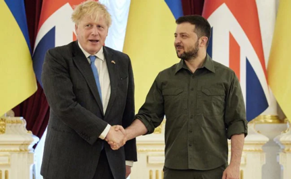 Boris Johnson and Volodymyr Zelensky discussed the Russian Invasion