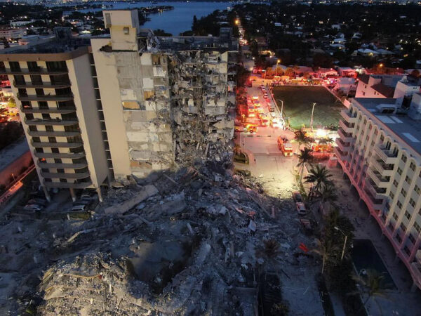 The Collapsed and Aftermath of Champlain Towers South