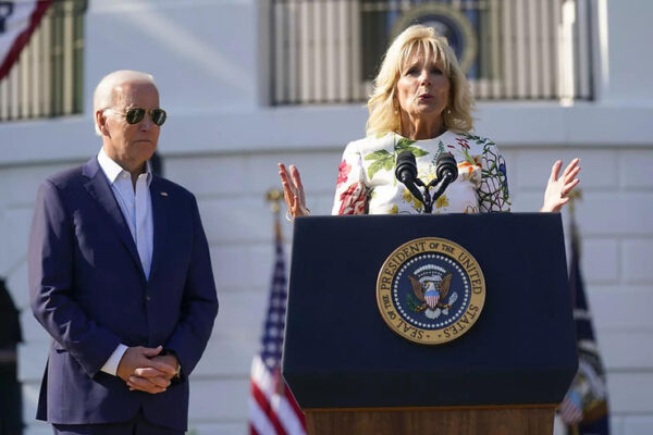 A three-star general is suspended after mocking First Lady Jill Biden