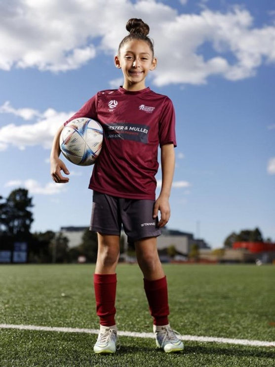 10-Year-Old Michaela Togias Wins a Soccer Scholarship in the UK