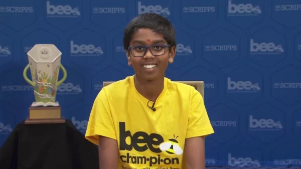 Seventh Grader Becomes National Spelling Bee Champ