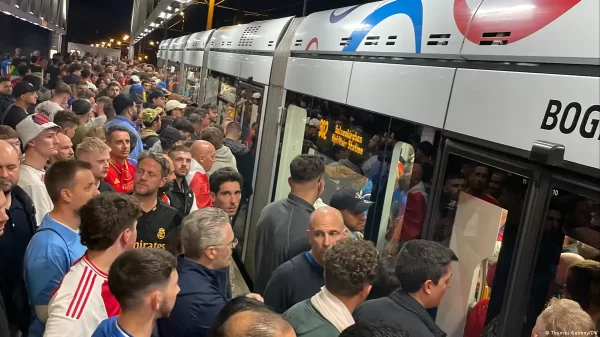 Germany’s Rail System Causes Delays at Euro 2024 tournament.    