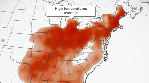 Heat Wave Along the East Coast Bakes Cities in Record-Breaking Temperatures