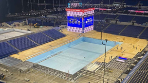 The World’s Largest Indoor Swimming Venue Is Built Inside a Football Stadium