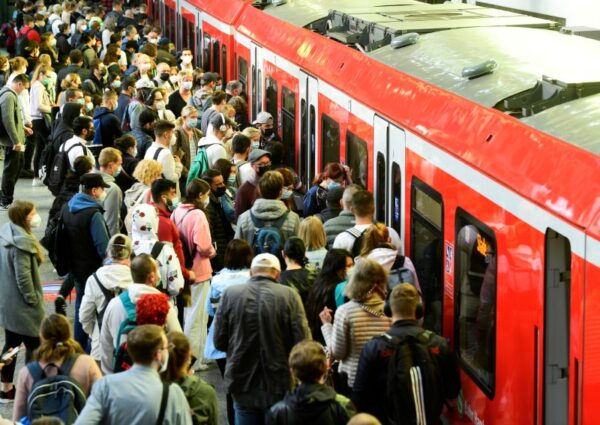 Germany’s Ancient Train System Clogged By Soccer Fans