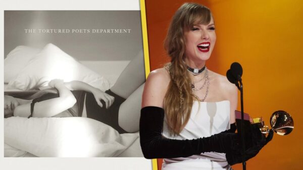 Taylor Swift’s ‘Poets’ Ties Her Record for Most Weeks at No. 1