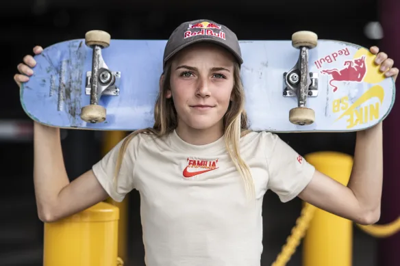 Young Australian Skater Goes For Gold