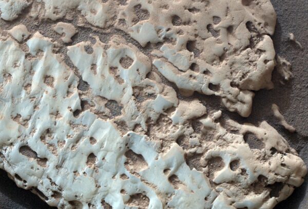 NASA Rover Unintentionally Discovers Rare Crystals    