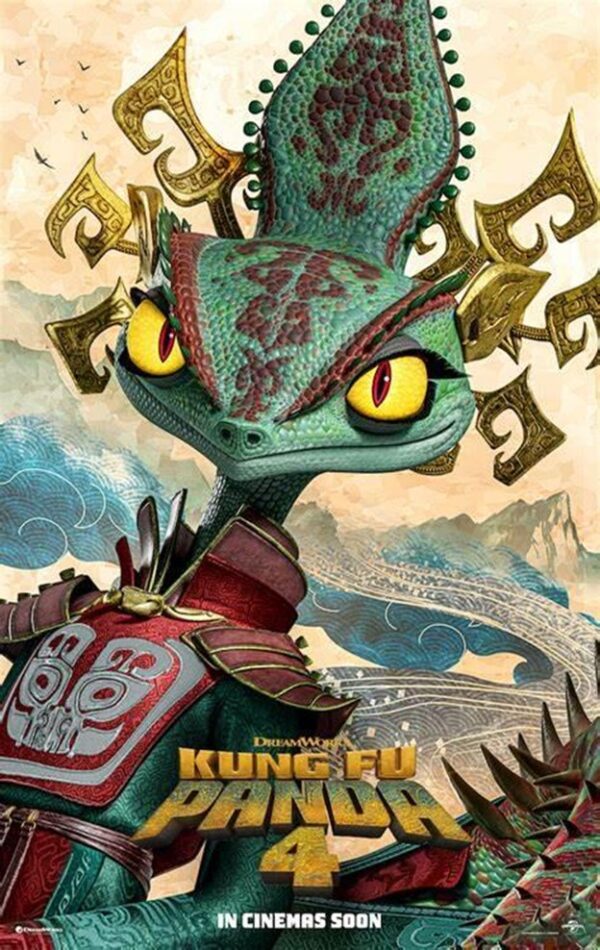 The Chameleon’s Origin in Kung Fu Panda 4