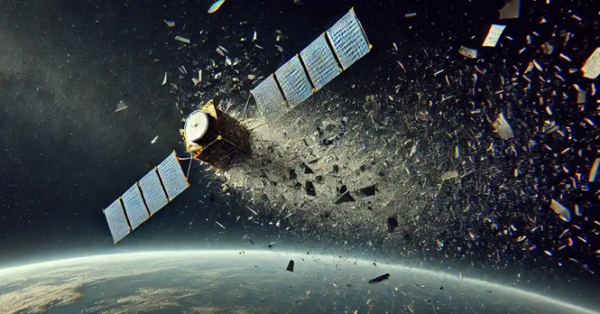 Dead Russian Satellite Breaks Apart while in Low-Earth Orbit