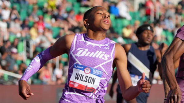 A 16-Year-Old Blazes Around the Track at a Record-Breaking Pace                                    Quincy Wilson breaks the U18 Men’s 400 meter record for the first time in 42 years