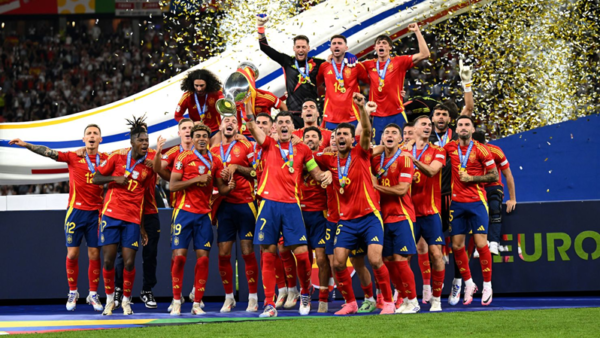 Spain Wins 2-1 in Euros Final