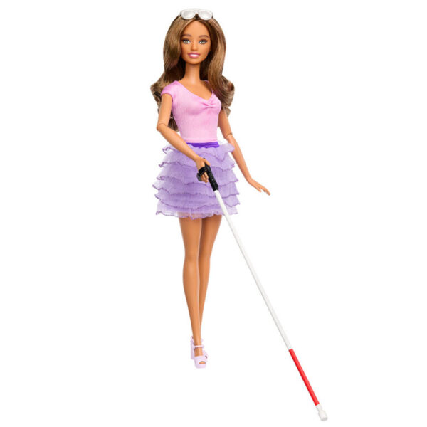 First Blind Barbie Doll Released